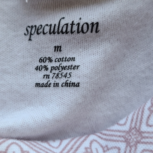 (509) Speculation Woman's Long Sleeve Turtleneck Shirt, Size: Medium Color: Pink - Picture 6 of 13